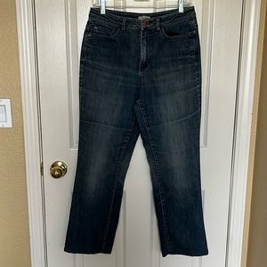 Coldwater Creek Wide leg women’s jeans Size 8 Stretch fabric